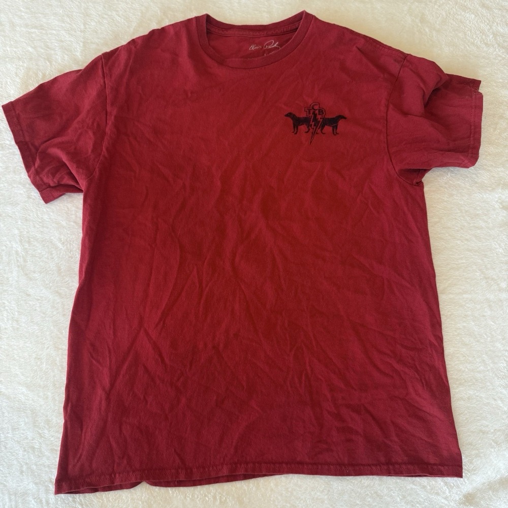 Elvis‎ Presley Hound Dog TCB ⚡️ T-Shirt Rock N Roll Large EPE Official Autograph - Picture 2 of 8